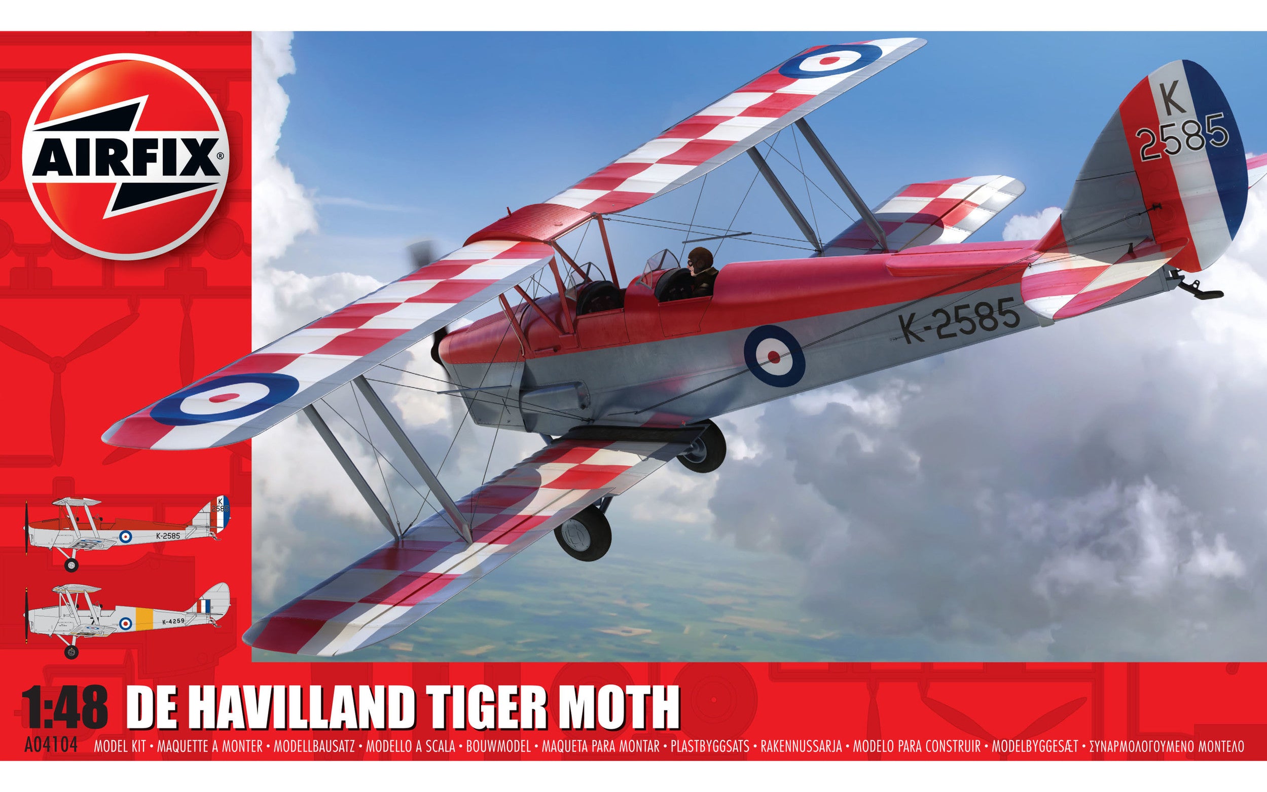 Airfix 1/48 de Havilland D.H.82a Tiger Moth